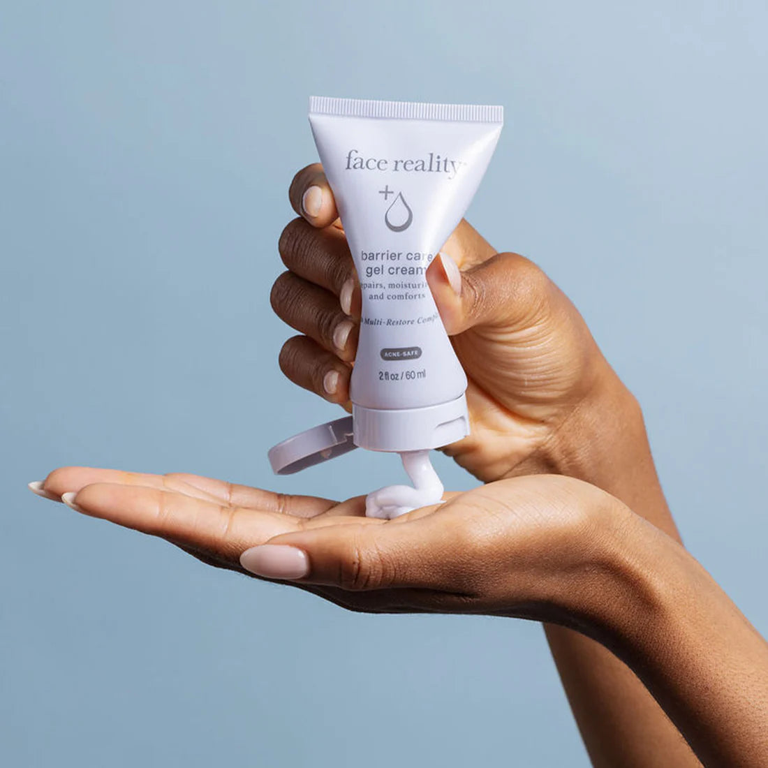 Face Reality Barrier Care Gel Cream lightweight gel moisturizer that delivers lasting hydration while supporting the skin barrier for acne-prone, combination, and sensitive skin at The Skyn Distillery Wayzata MN.