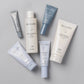 Face Reality Deluxe Age Defense Kit with Barrier Balance Creamy Cleanser, Moisture Balance Toner, Antioxidant Peptide Eye Gel, Antioxidant Peptide Serum, HydraRemedy Serum, and Cran-Peptide Cream to restore the skin barrier, deeply hydrate, and promote healthier, more radiant skin at The Skyn Distillery Wayzata MN.
