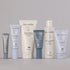 Face Reality Deluxe Age Defense Kit featuring Barrier Balance Creamy Cleanser, Moisture Balance Toner, Antioxidant Peptide Eye Gel, Antioxidant Peptide Serum, HydraRemedy Serum, and Cran-Peptide Cream to hydrate, support collagen, and improve the appearance of fine lines at The Skyn Distillery Wayzata Minnesota.