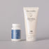 Face Reality Microbiome-Friendly Duo featuring Barrier Balance Creamy Cleanser and Clear Skin Restore supplement to support a healthy skin barrier, nourish the skin microbiome, and promote clearer, healthier-looking skin at The Skyn Distillery Wayzata Minnesota.