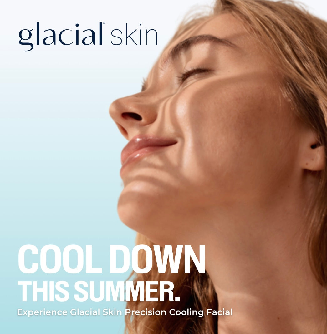 summer facial to cool irritated skin in wayzata, mn at the skyn distillery using cryotherapy.