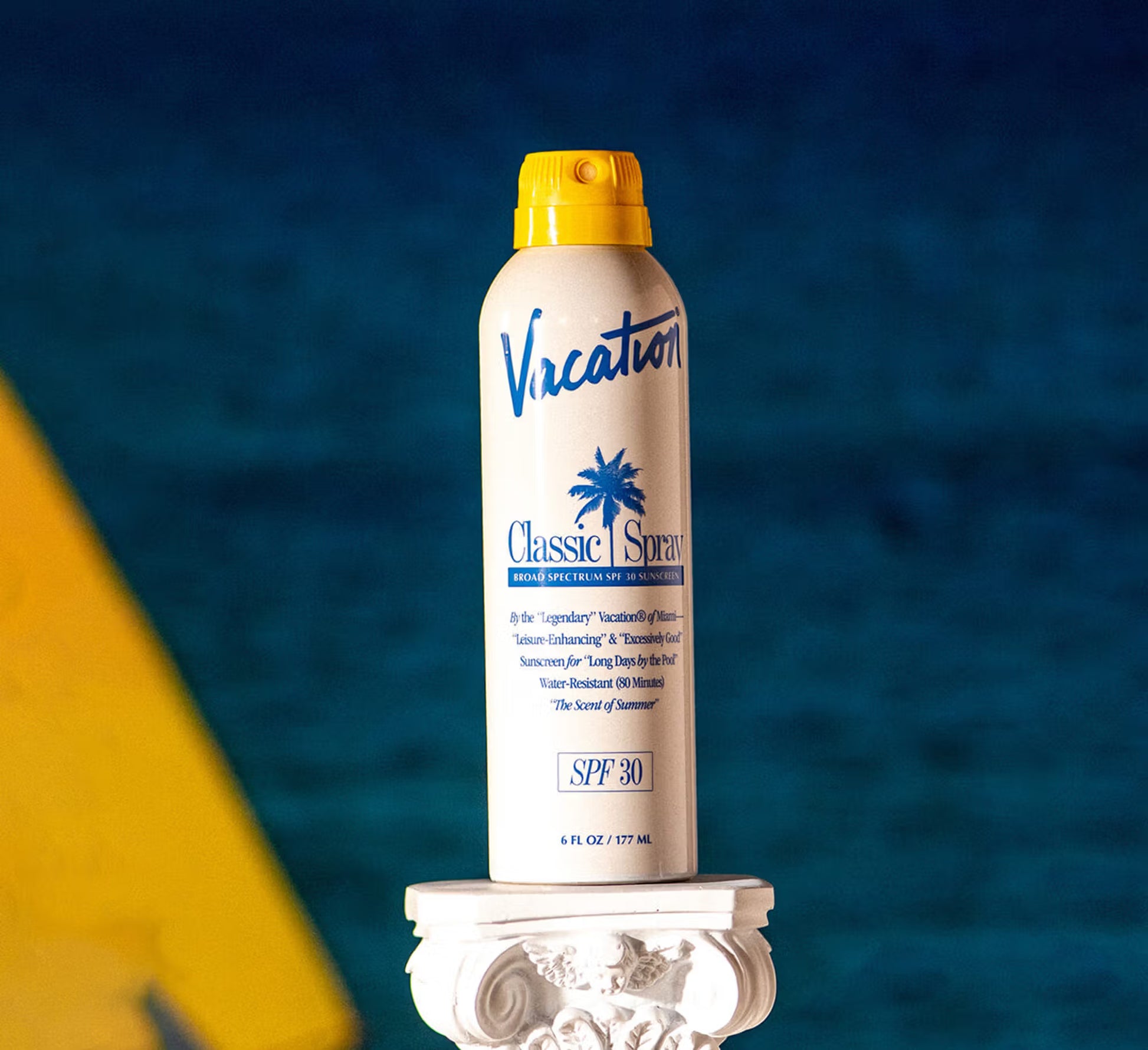 Vacation Classic SPF 30 daily body sunscreen with vitamin E and aloe vera to keep skin hydrated and protected with water-resistant coverage at The Skyn Distillery Wayzata MN