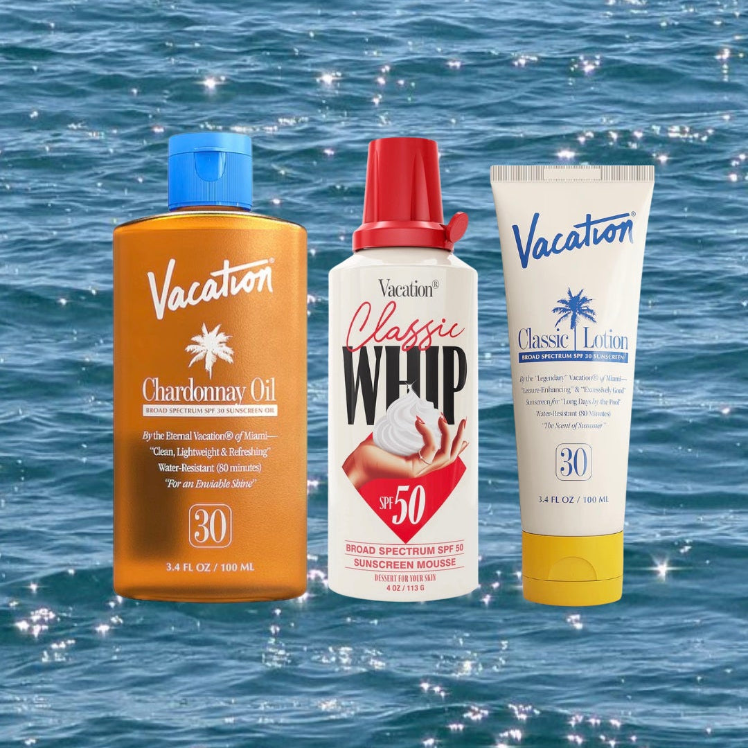 Vacation SPF Bundles for 50% off a the skyn distillery, wazyata, Mn